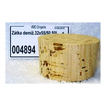 Korková zátka demižonová 32 x 55 x 50 mm, 50 l