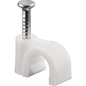 kabelová chránička goobay Kabelová příchytka na kabel do průměru 8mm, 100ks