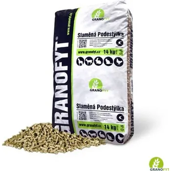 Podestýlka pro kočku GRANOFYT - SLAMĚNÁ PODESTÝLKA 14 KG