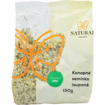 Konopné semínko loupané Natural Jihlava 150 g