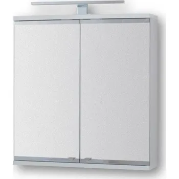 Koupelnový nábytek OLSEN SPA - Vrchní zrcadlová skříňka ARLES s LED osvětlením - Rozměr A - 50, Rozměr B - 15, Rozměr C - 64 OLNARL50