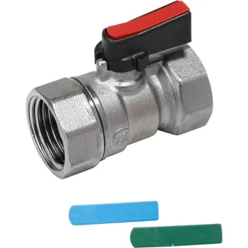 Ventil Giacomini R690 MINI kulový kohout, vnitřní závity, PN16, 90°C, chrom