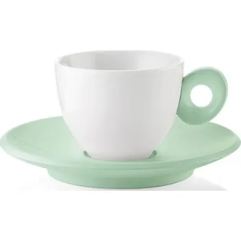 Guzzini, Šálky na espresso Everyday s podšálkem zelené 4 ks - Formadore