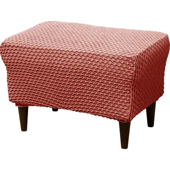 Napínací potah Potah na taburet MALAGA Oranžový TiaHome