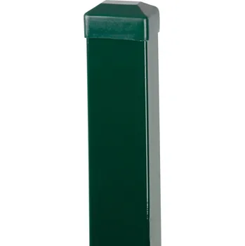 Příslušenství pro plot STREND Stlpik EUROSTANDARD 2400/60x40/1,50 mm, zelený, RAL6005, Zn+PVC, čiapočka