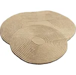 Bolia Koberec Zen Shaped 140x145, beige