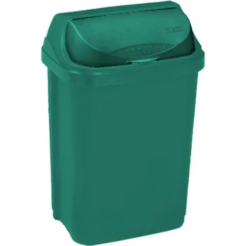 Odpadkový koš KEEEPER Odpadkový koš s houpacím víkem - RASMUS, eco line Objem: 10 l, Barva: zelená