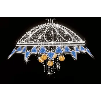 Vánoční světelný řetěz Polamp POL-1752 - 3D dekorace - Lampion - Ø80cm