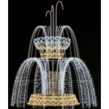 Vánoční osvětlení Polamp POL-2984 - 3D dekorace - Fontána - 700 x 475 cm