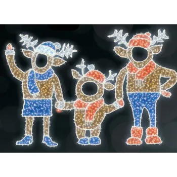 Vánoční osvětlení Polamp POL-0957 3D DEKORACJE MONIDŁO - 200 x 300 cm