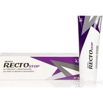Pleťový krém RECTOSTOP ULTRA krém při potížích v oblasti konečníku a sklonech k hemeroidům 50 g