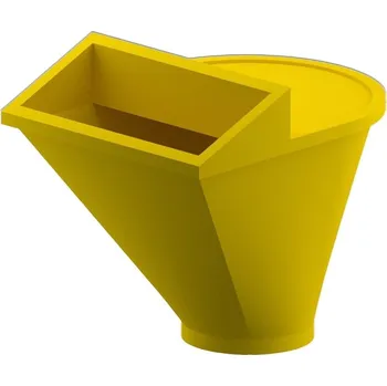 Koza na řezání dřeva Násypka na plastové shozy