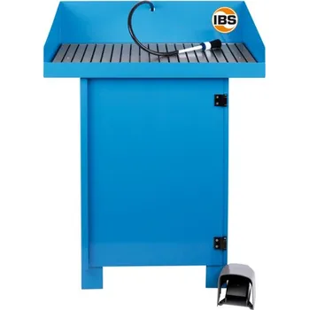 Vysokotlaký čistič Mycí stůl typ G-50-I 50 litrů, nosnost 150 kg, elektrické čerpadlo, štětec - IBS Scherer