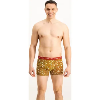 Pánské spodní prádlo Pánské boxerky Frogies Zodiac Váhy Frogies hořčicová 1574922