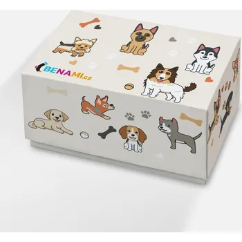 Dárková krabička Dárková krabička Pejsci