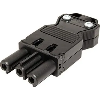 Elektrický konektor BACHMANN Konektor síťový 230V/16A, samice, na kabel (GST18) (375.505) - 19.07.0595
