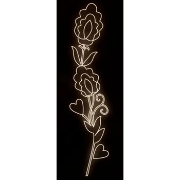 Vánoční světelný řetěz Polamp POL-1120 - 2D dekorace - Převisy - 250 x 75 cm