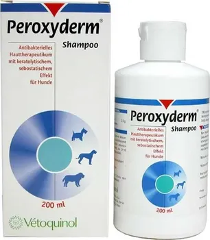 Kosmetika pro psa Vétoquinol Peroxyderm šampon 200 ml