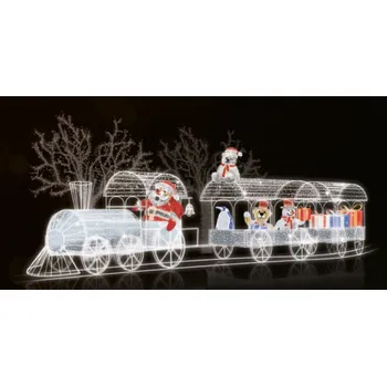 Vánoční osvětlení Polamp POL-1652 - 3D dekorace - Vláček - 900 x 330 x 175 cm
