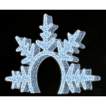 Vánoční osvětlení Polamp POL-2905 - 3D dekorace - Vločka - Ø300cm