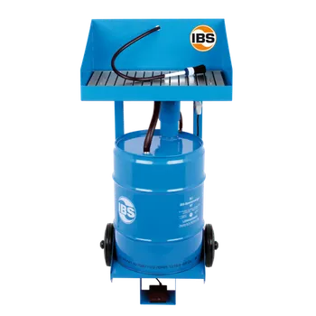 Vysokotlaký čistič IBS Scherer Mycí stůl typ F pojízdný, 50 litrů, nosnost 40 kg, elektrické čerpadlo, štětec - IBS