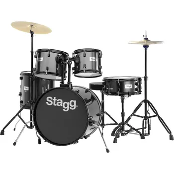 Bicí sada Stagg TIM120B BK, bicí sada, černá