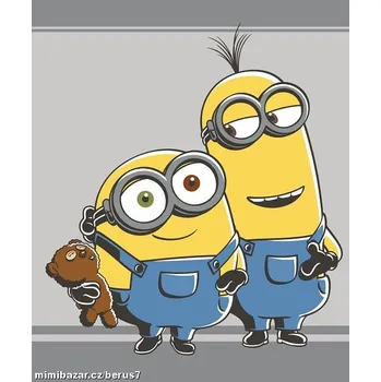 Dětská deka Fleesová deka - 120 x 150 MINIONS