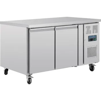 Polar dvoudveřový cukrářský chladicí stůl 427l