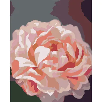 ZUTY Malování podle čísel - PIVOŇKY 6 (MYROSLAVA VOLOSCHUK) Rozměr: 40x50 cm, Rámování: bez rámu a bez vypnutí plátna