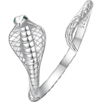 Prsten Dámský stříbrný prsten SERPIENTA Ag 925