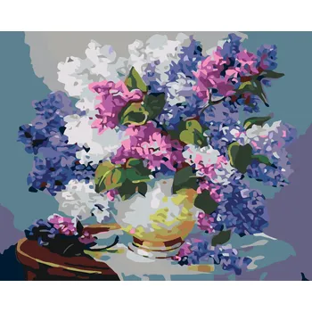 ZUTY Malování podle čísel - BAREVNÝ ŠEŘÍK Rozměr: 40x50 cm, Rámování: bez rámu a bez vypnutí plátna