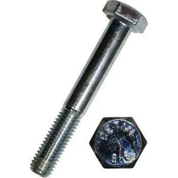 Spojovací materiál Dresselhaus Šrouby šestihranné, částečný závit, DIN 931, pozinkované, různé rozměry, sady 10-100 ks Velikost: M12x80 mm