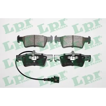 Brzdová destička Sada brzdových destiček, kotoučová brzda LPR 05P1284