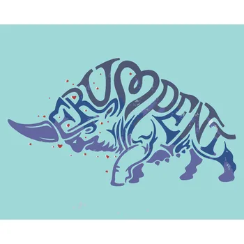 ZUTY Malování podle čísel - ILUSTRACE TŘASKAVEC (FANTASTICKÁ ZVÍŘATA) Rozměr: 40x50 cm, Rámování: bez rámu a bez vypnutí plátna