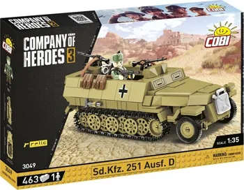 Stavebnice COBI COBI Company of Heroes 3 3049 Sd. Kfz. 251 Ausf. D