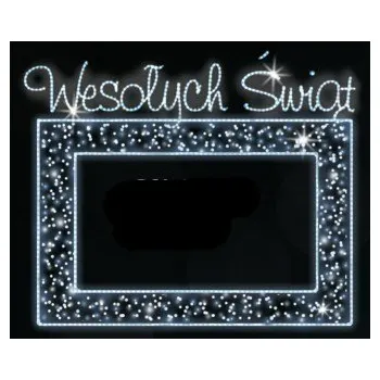 Vánoční osvětlení Polamp POL-0923 3D DEKORACJE RAMKI - 300 x 340 cm