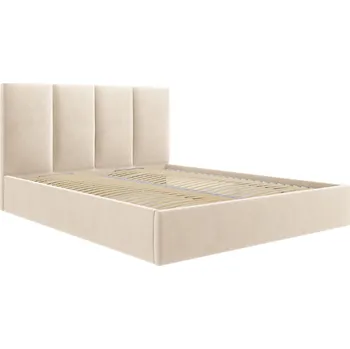 Postel Micadoni Sametová postel Pyla 160 x 200 cm s úložným prostorem