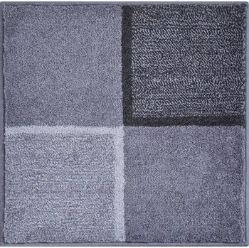 Koupelnová předložka GRUND Koupelnová předložka DIVISO šedá Rozměr: 60x60 cm