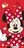 Jerry Fabrics Mickey Mouse dětská froté osuška 70 x 140 cm, Minnie Red Heart