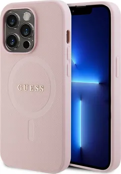 Pouzdro na mobilní telefon Guess PU Saffiano pro Apple iPhone 15 Pro