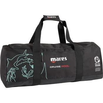 Taška MARES Bag CRUISE POOL model 2024 Černá - Tyrkysová