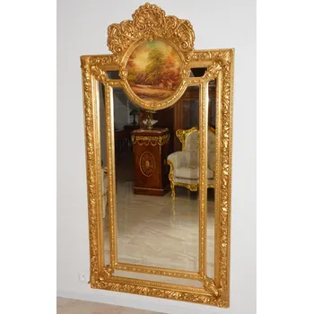 Zrcadlo Zámecké zrcadlo s obrazem - 210 cm - krásné