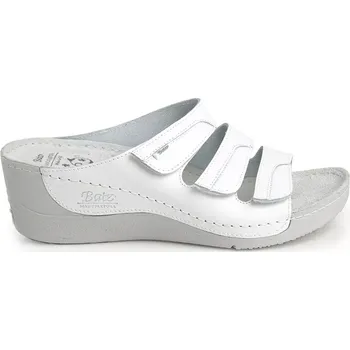 Dámské pantofle Batz Dámské kožené pantofle OLGA - bílá Velikost: 41