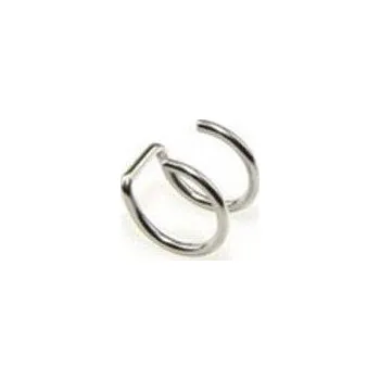 Piercing Falešný piercing do ucha | fake piercing, 5 ks - Stříbrný