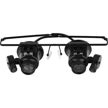 Lupa Hodinářské brýle | lupa s osvětlením