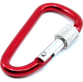 karabina EU SELECT Karabina hliníková s pojistkou 6mm 6x60mm