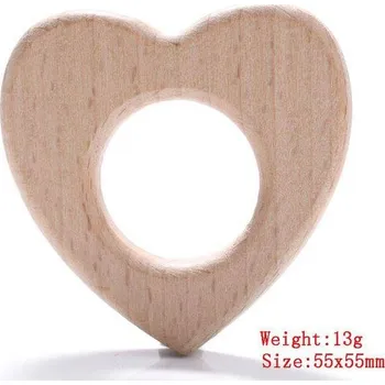 Dřevěná hračka Dřevěné hračky pro děti | dřevěná zvířátka - srdce