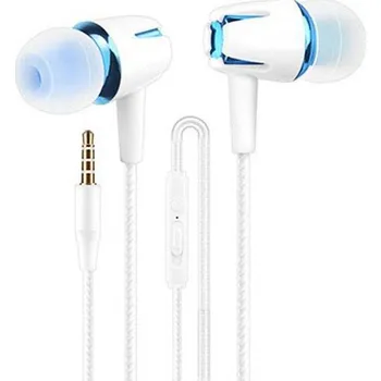 Sluchátka Špuntová sluchátka | drátová sluchátka - Modrá