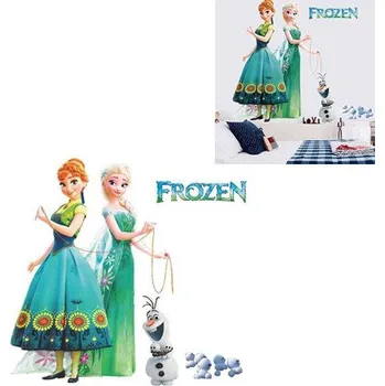 Samolepící dekorace Samolepka na zeď | nálepka na zeď, styl Ledové království - 60 x 58 cm