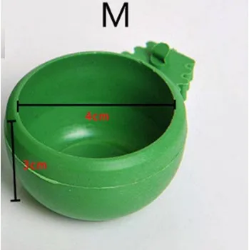 Krmítko pro ptáka Plastové krmítko | pítko pro ptáčky - 4.5 x 3 cm